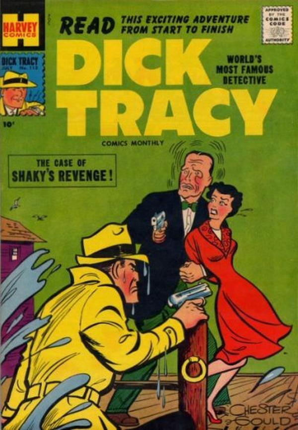 Dick Tracy #113 cover
