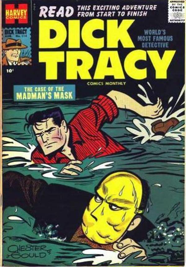 Dick Tracy #114 cover