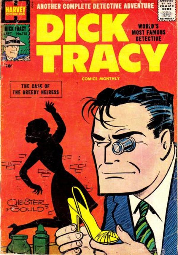 Dick Tracy #115 cover