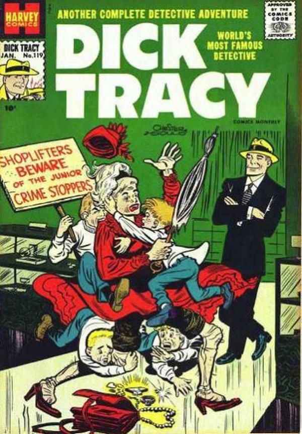 Dick Tracy #119 cover