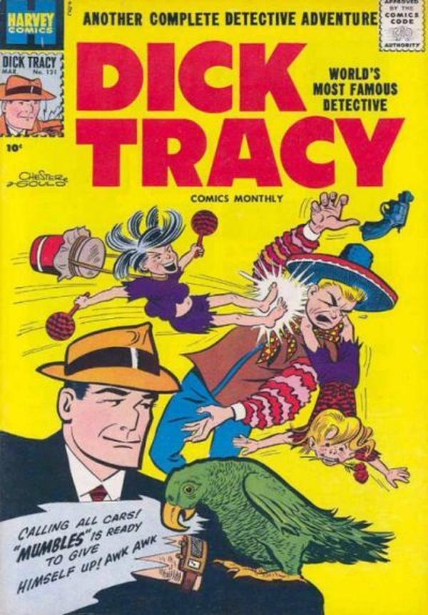 Dick Tracy #121 cover