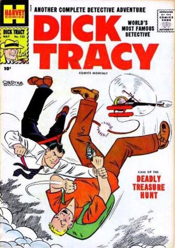 Dick Tracy #123 cover