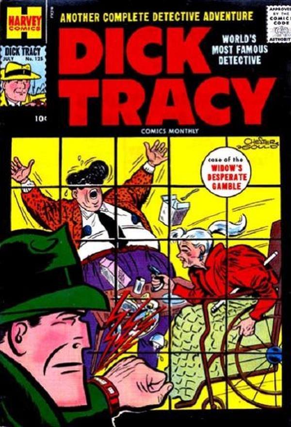 Dick Tracy #125 cover