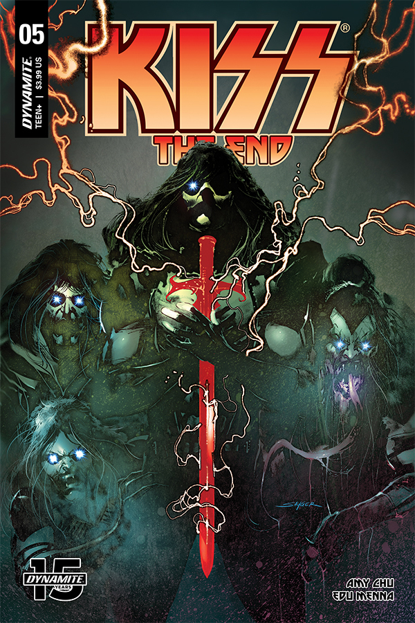 KISS: The End #5 cover