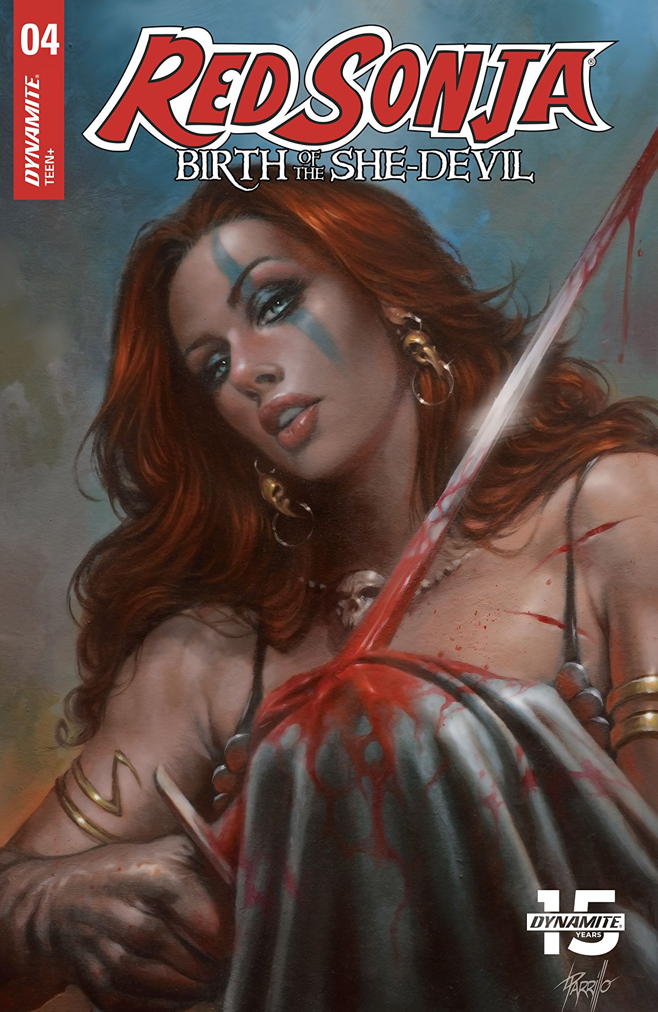Red Sonja: Birth of the She-Devil #4 cover