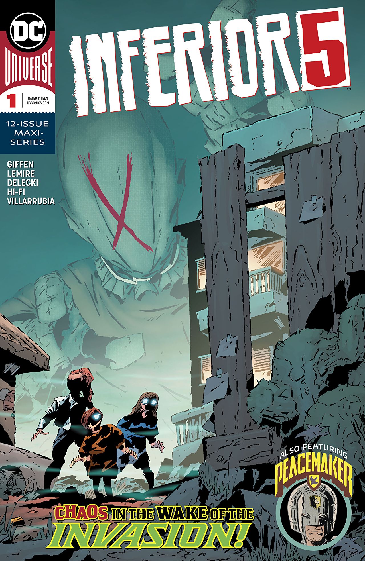 Inferior Five #1 cover