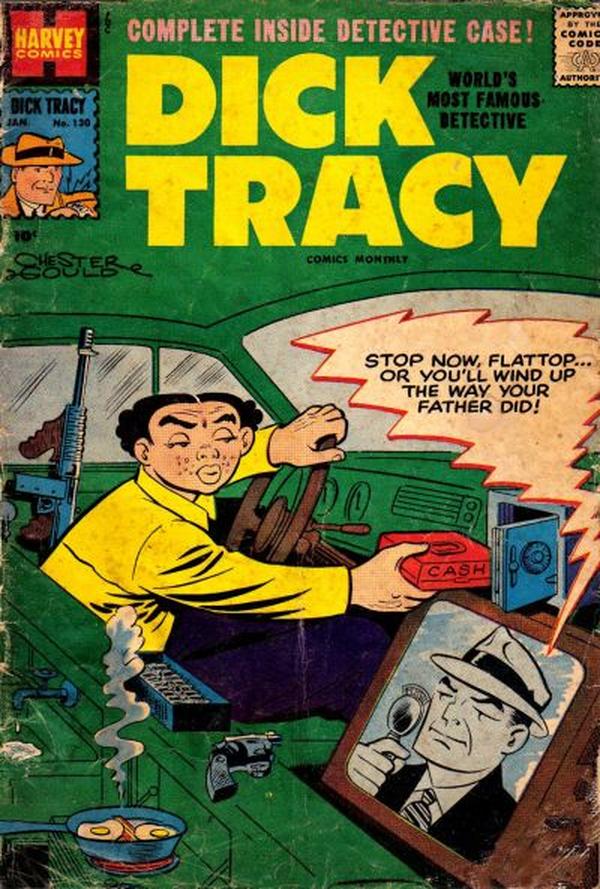 Dick Tracy #130 cover