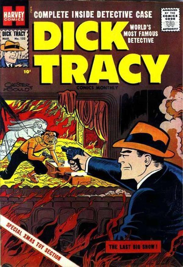 Dick Tracy #132 cover