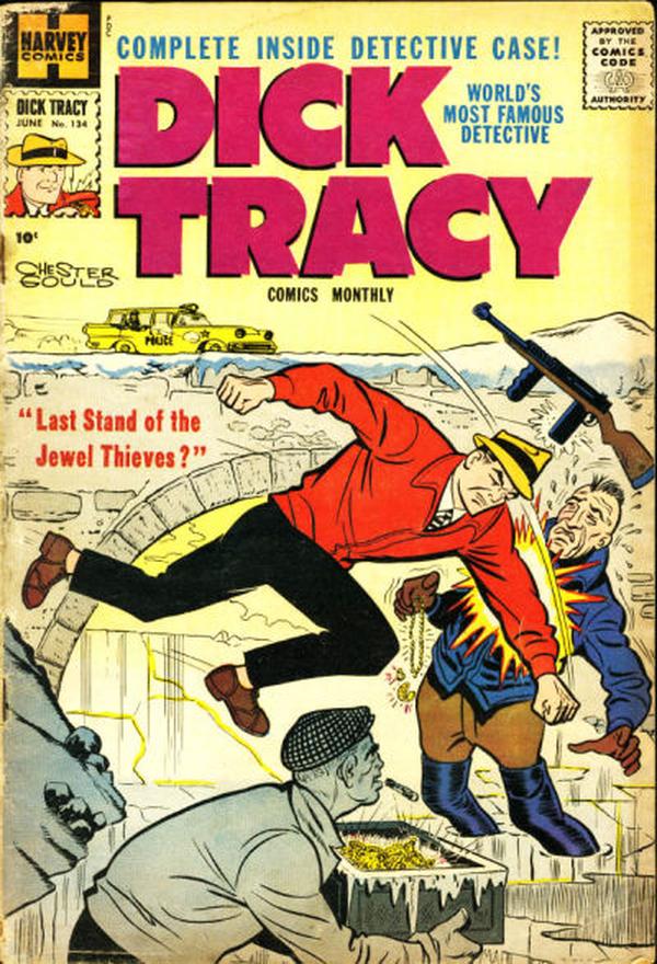 Dick Tracy #134 cover