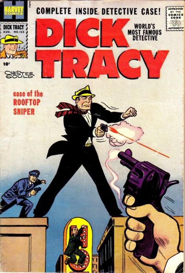 Dick Tracy #135 cover