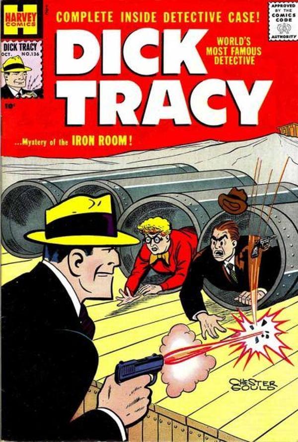 Dick Tracy #136 cover