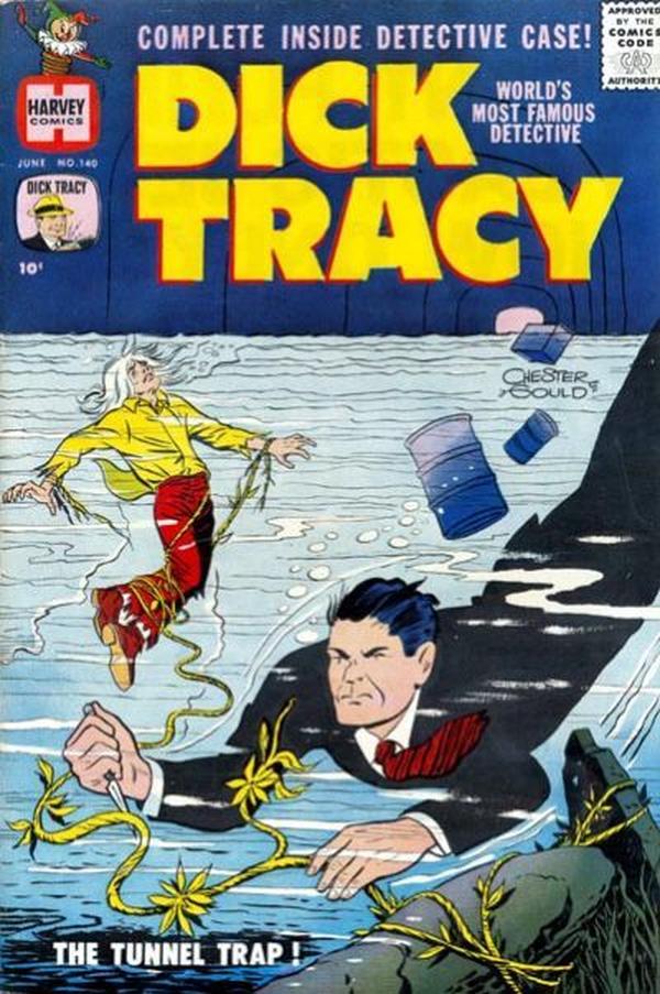 Dick Tracy #140 cover