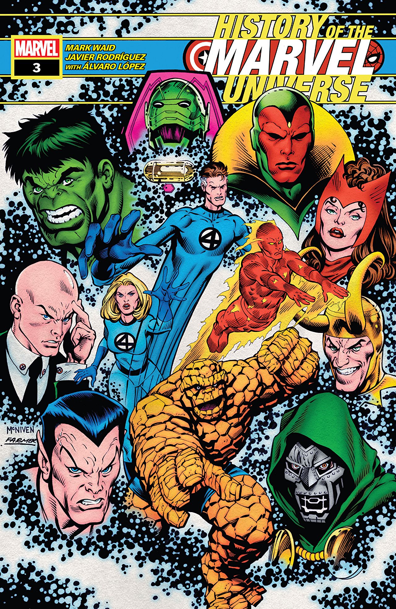 History of the Marvel Universe #3 cover