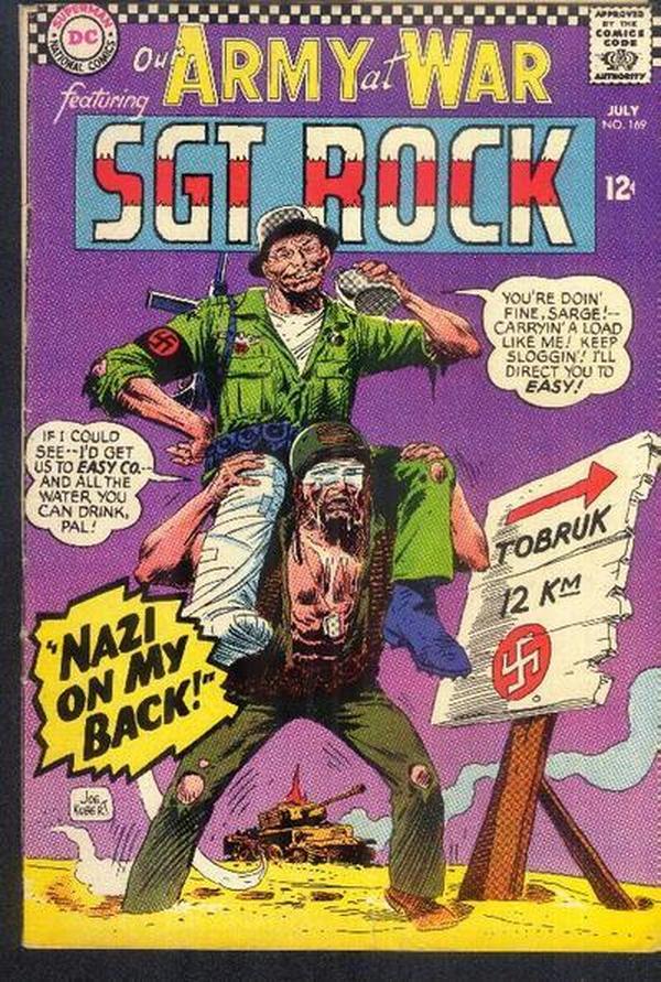 Our Army at War #169 cover