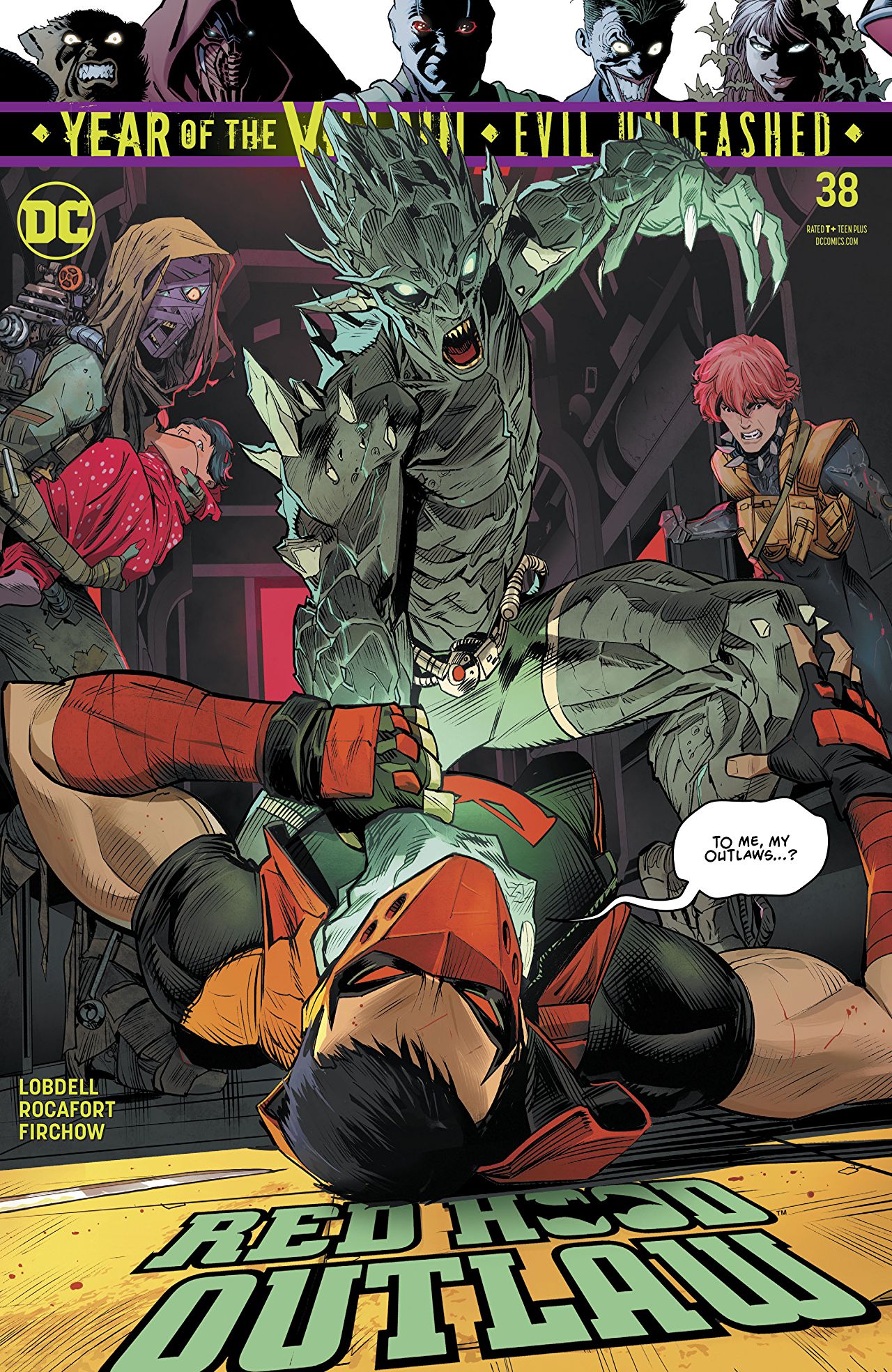 Red Hood: Outlaw #38 cover
