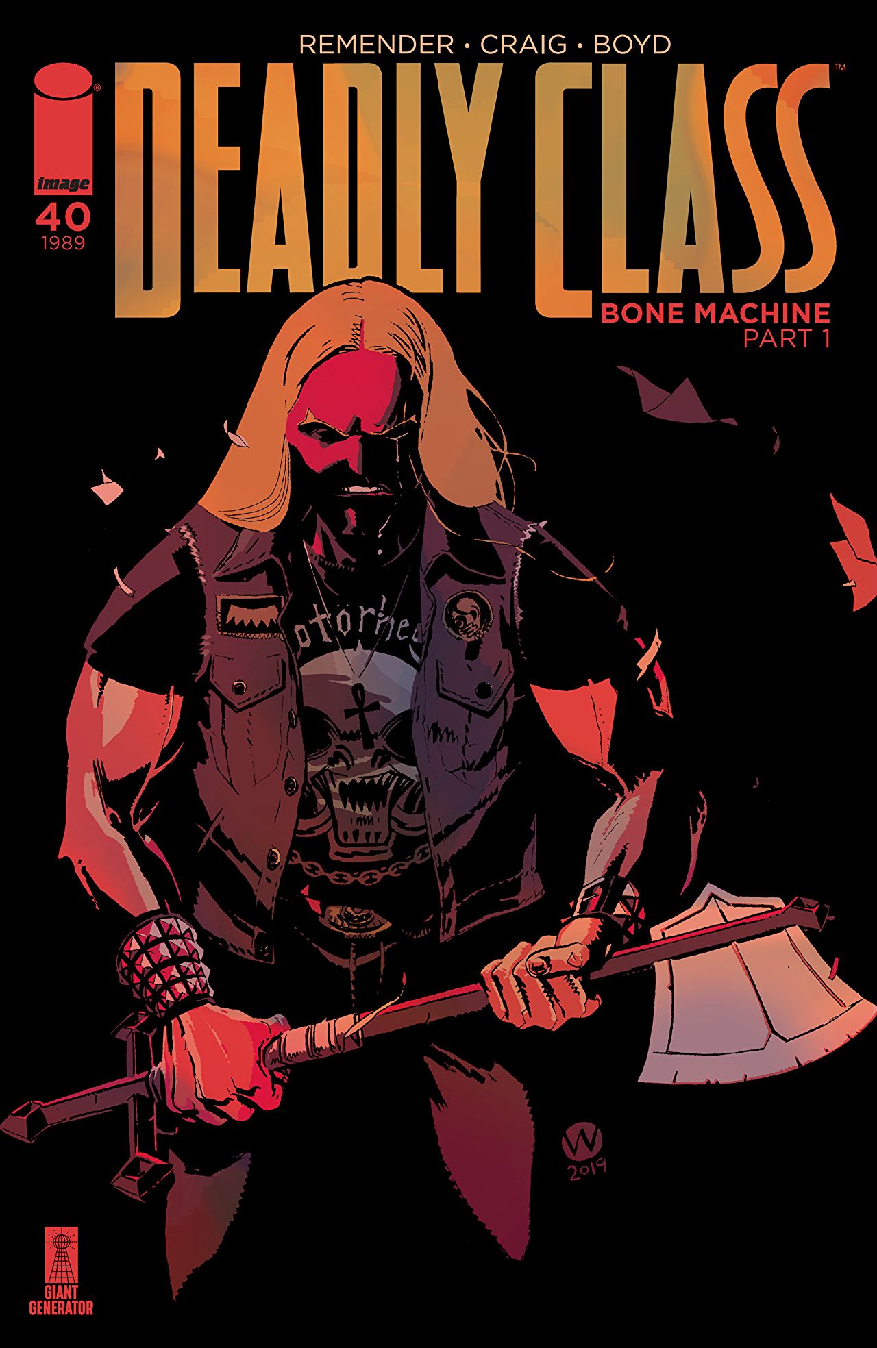 Deadly Class #40 cover