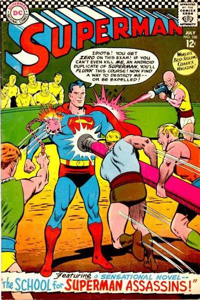 Superman #188 cover