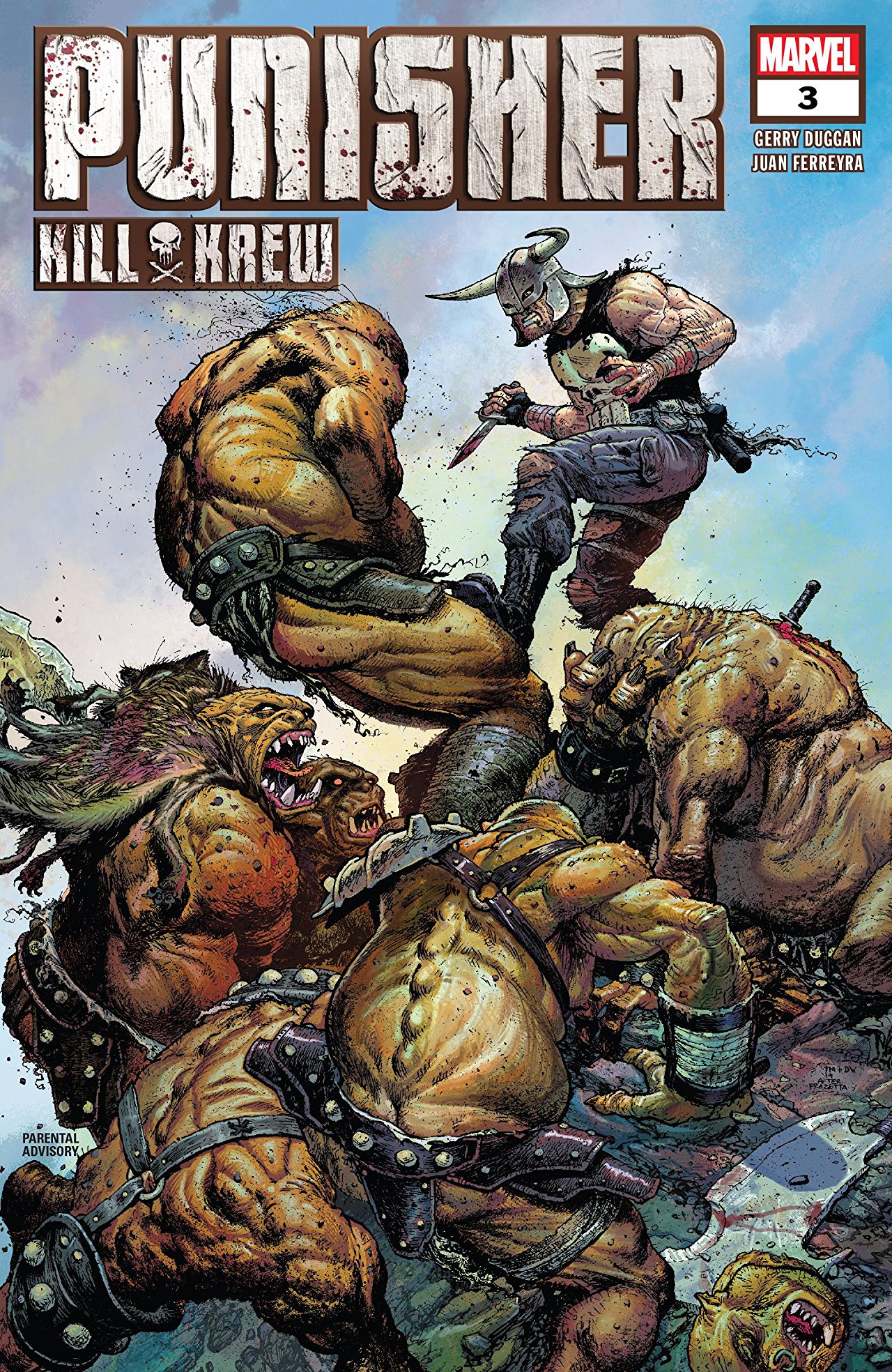 Punisher Kill Krew #3 cover