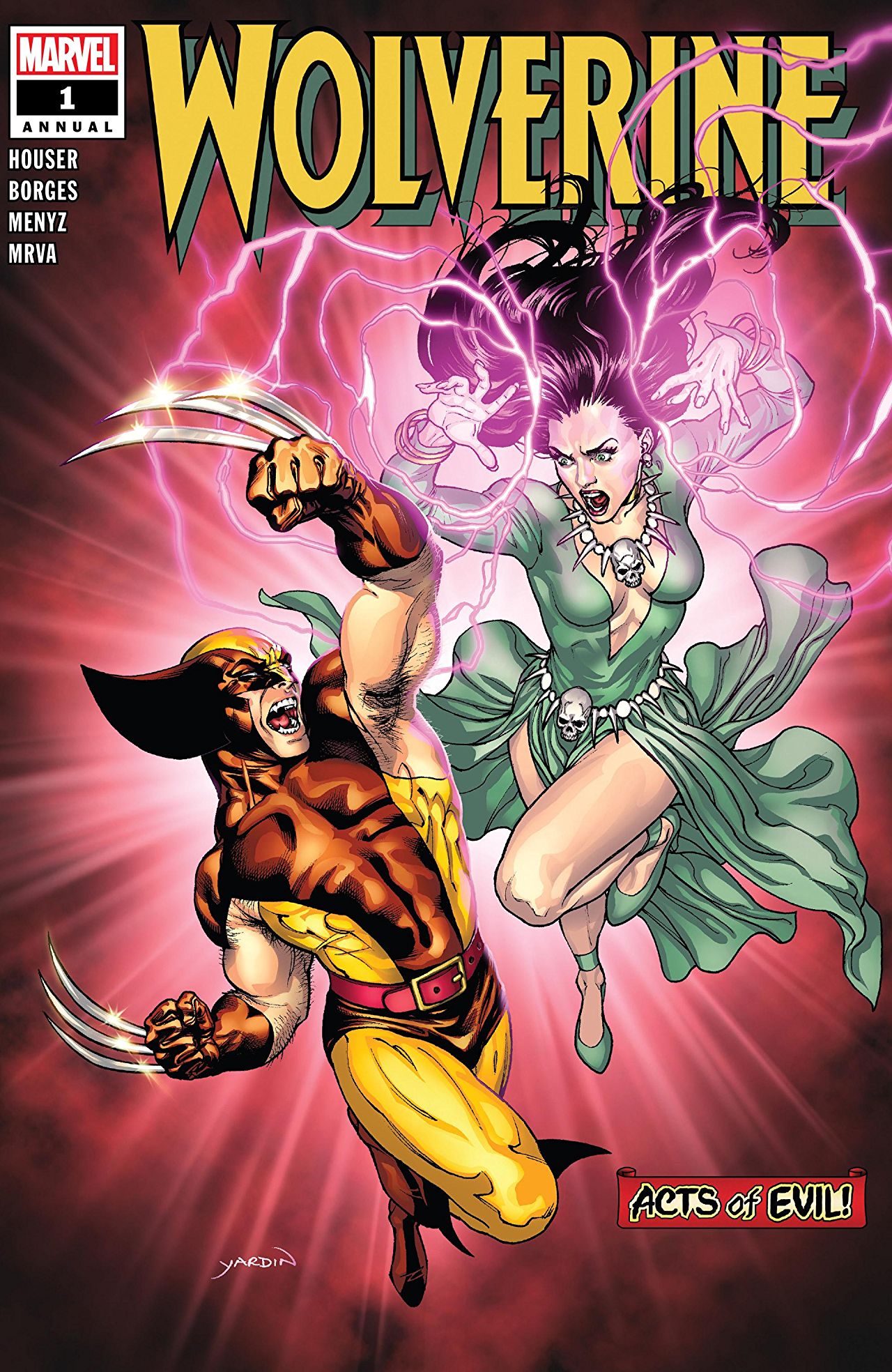 Wolverine Annual #1 cover