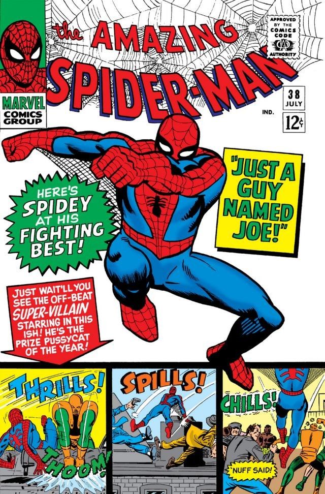 The Amazing Spider-Man #38 cover