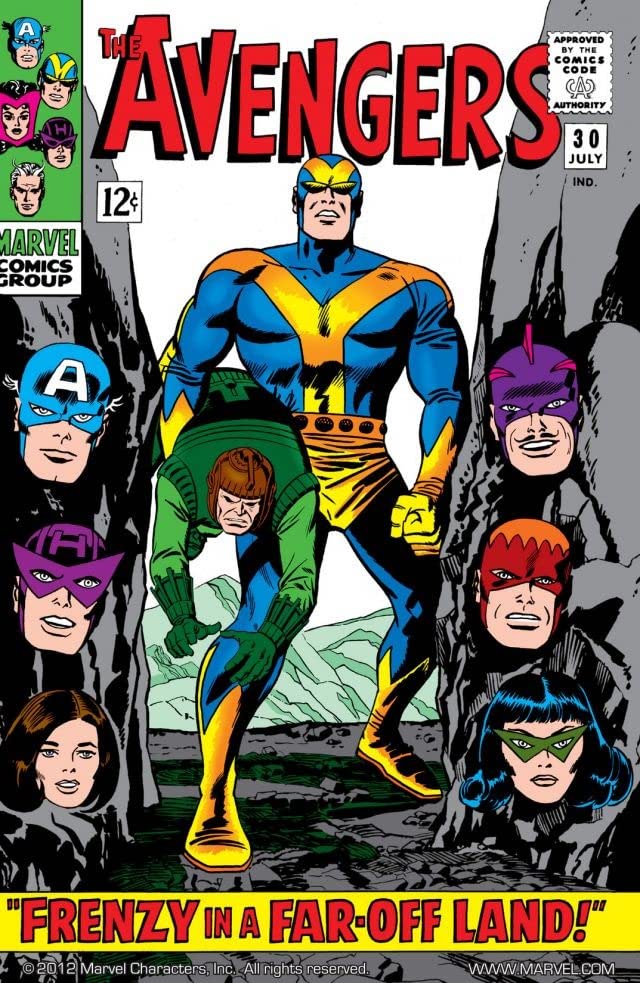 The Avengers #30 cover