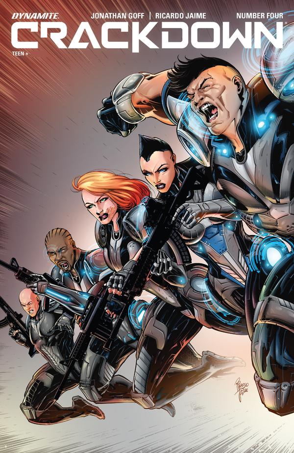 Crackdown #4 cover