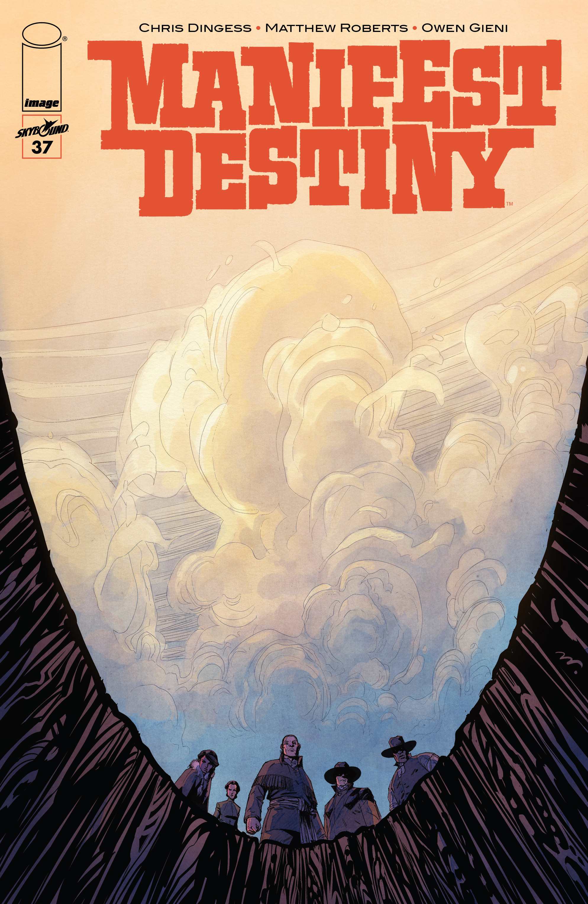 Manifest Destiny #37 cover