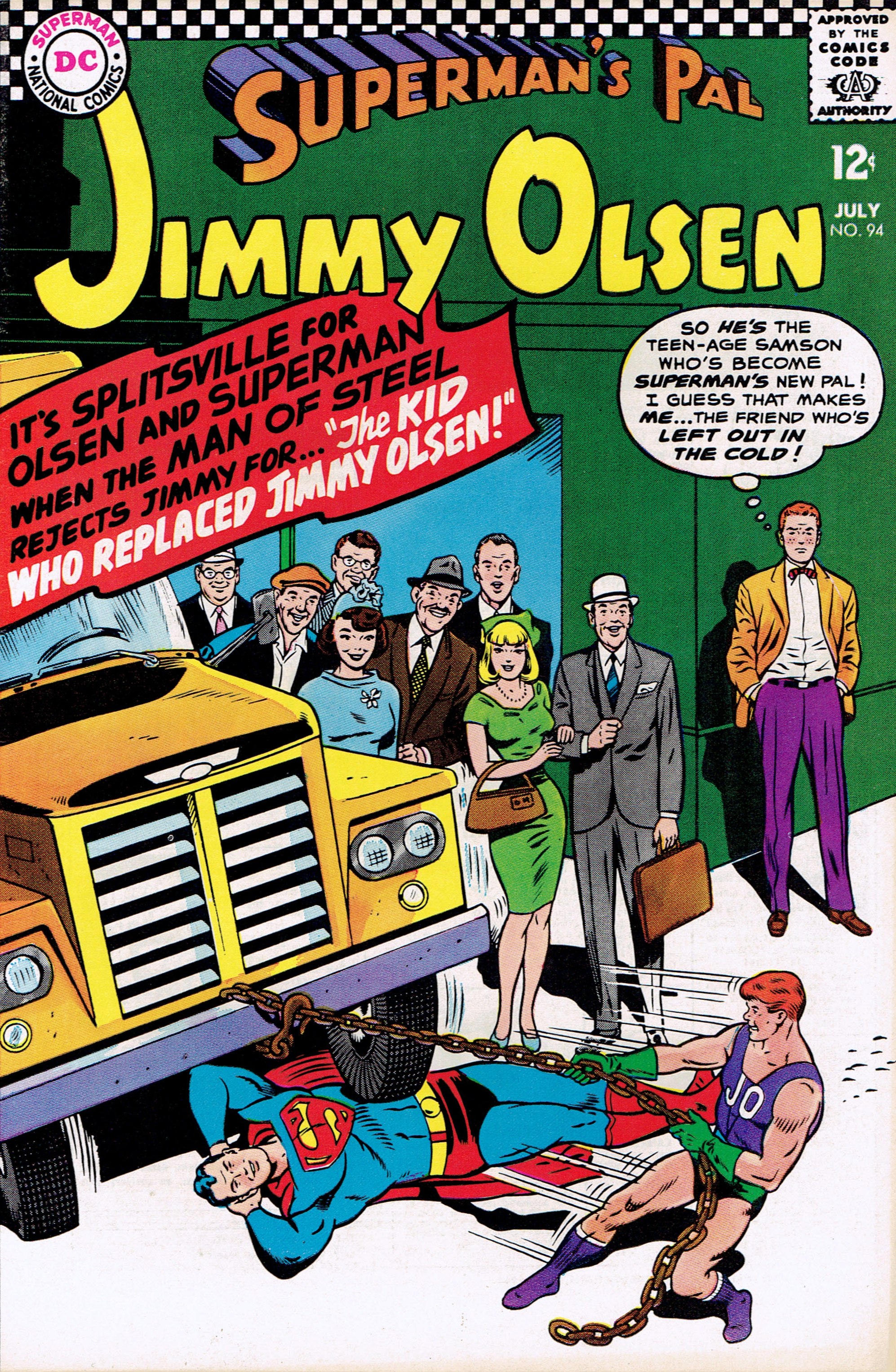 Superman's Pal, Jimmy Olsen #94 cover