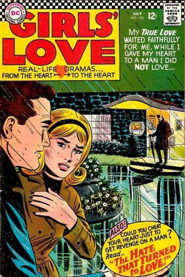 Girls' Love Stories #120 cover