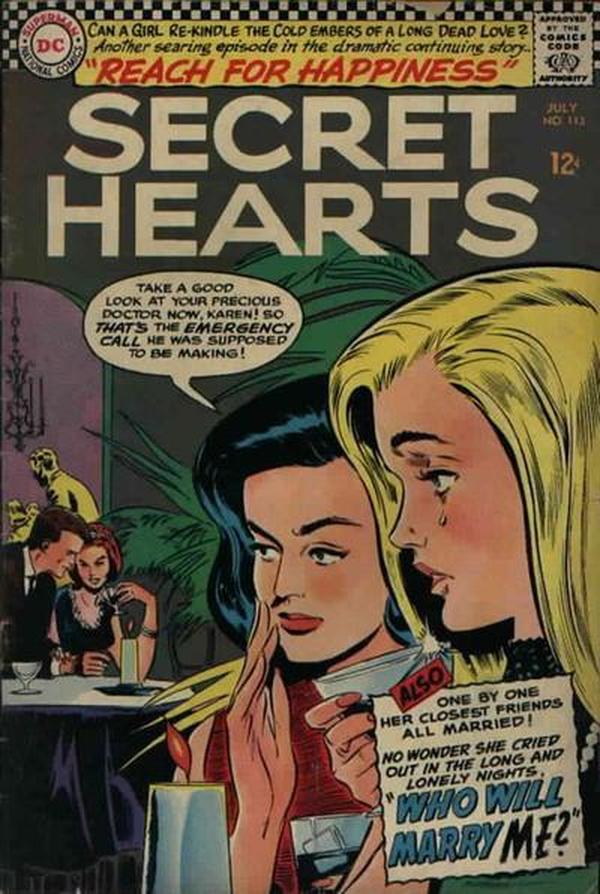 Secret Hearts #113 cover