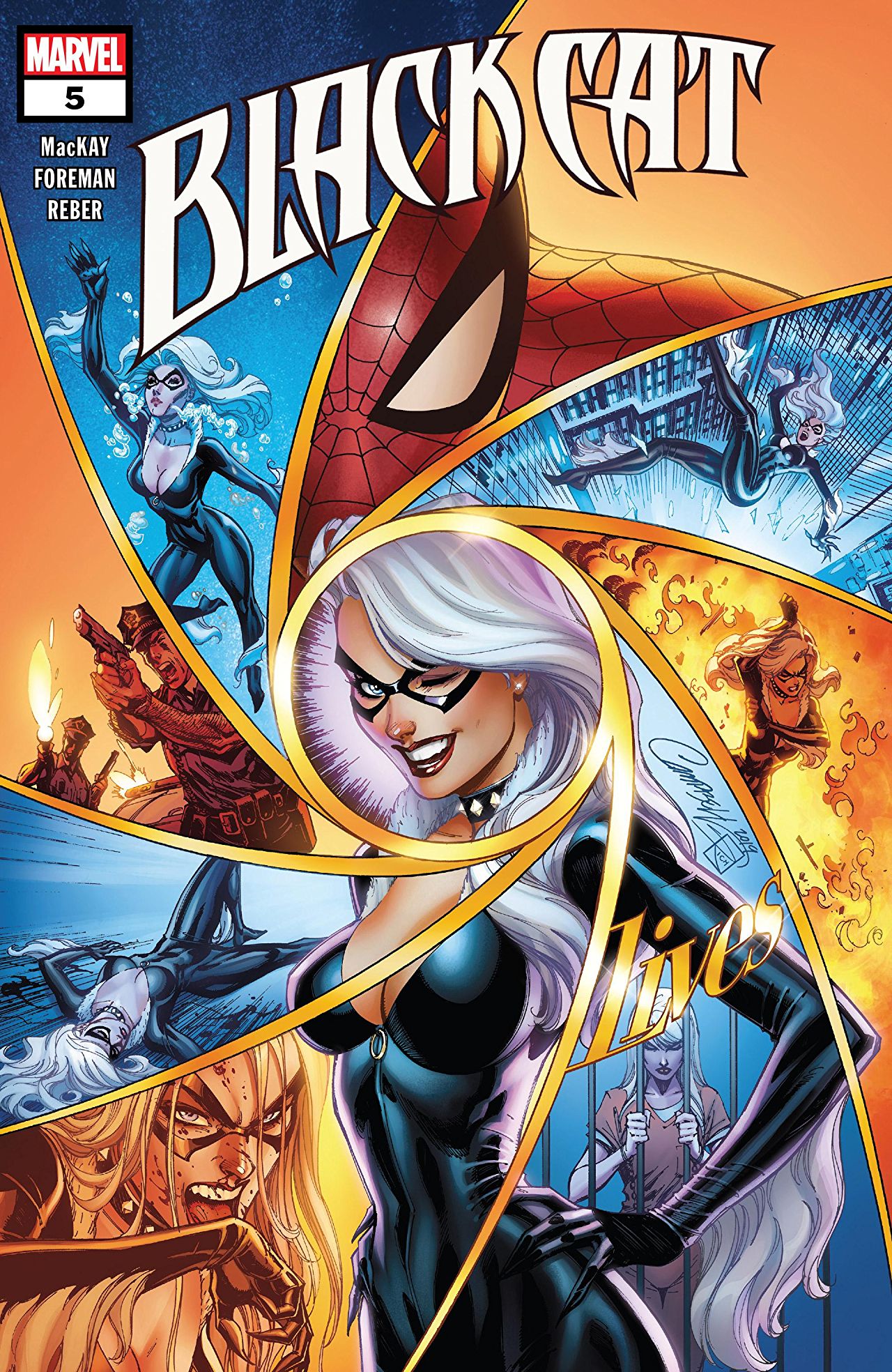 Black Cat #5 cover