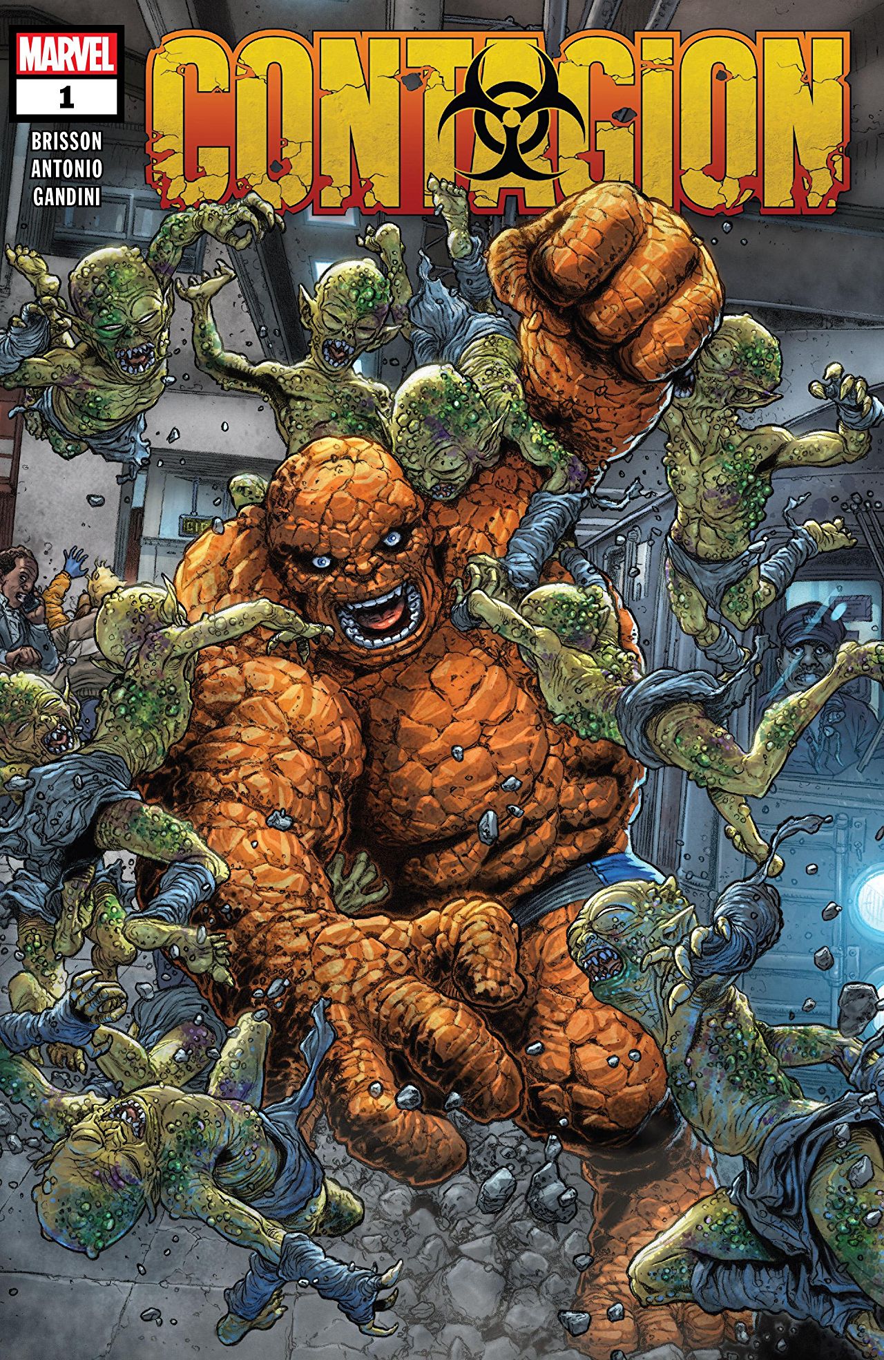 Contagion #1 cover