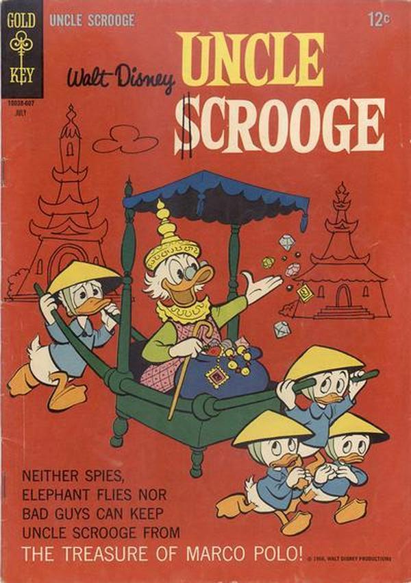 Walt Disney Uncle Scrooge #64 cover
