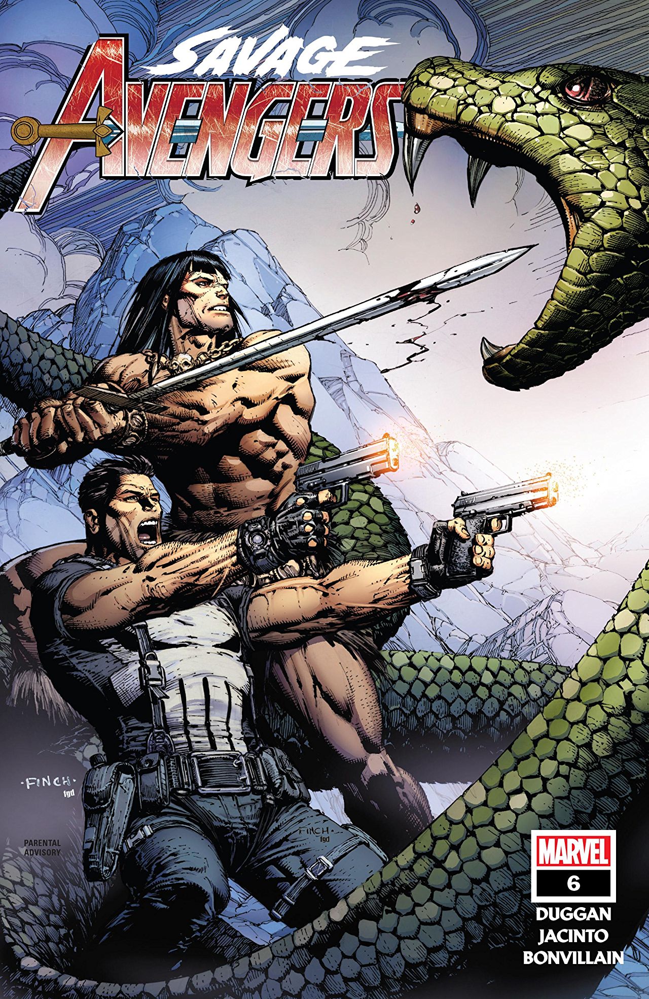 Savage Avengers #6 cover