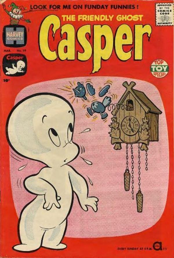 The Friendly Ghost, Casper #19 cover