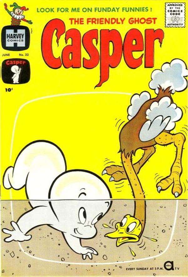 The Friendly Ghost, Casper #22 cover
