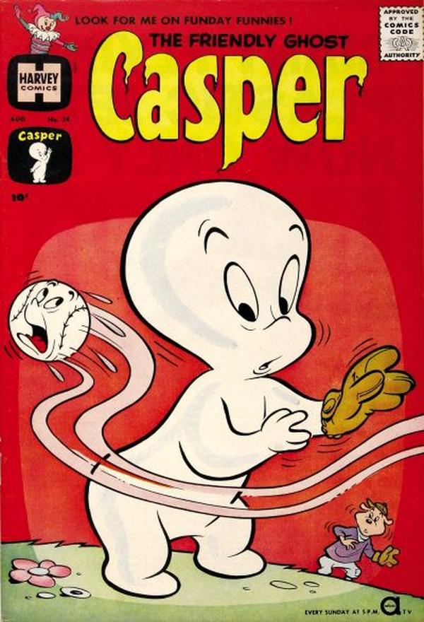 The Friendly Ghost, Casper #24 cover