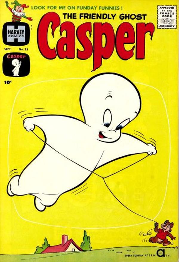 The Friendly Ghost, Casper #25 cover