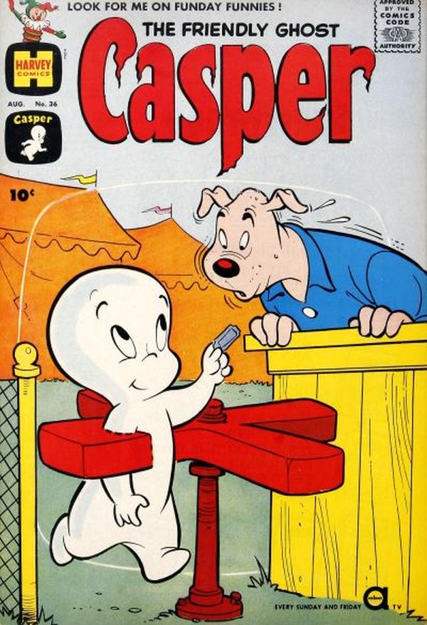 The Friendly Ghost, Casper #36 cover