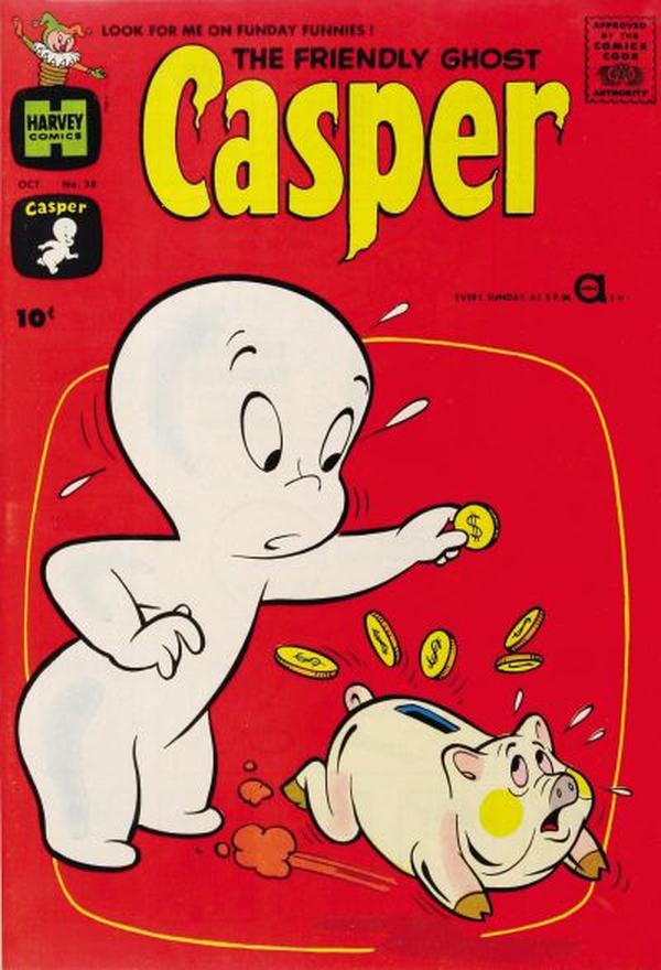 The Friendly Ghost, Casper #38 cover