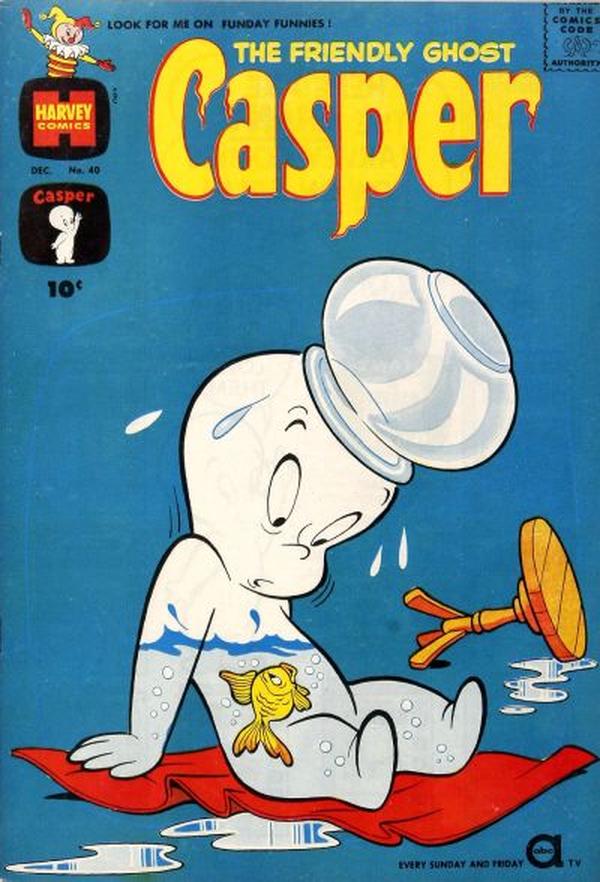 The Friendly Ghost, Casper #40 cover