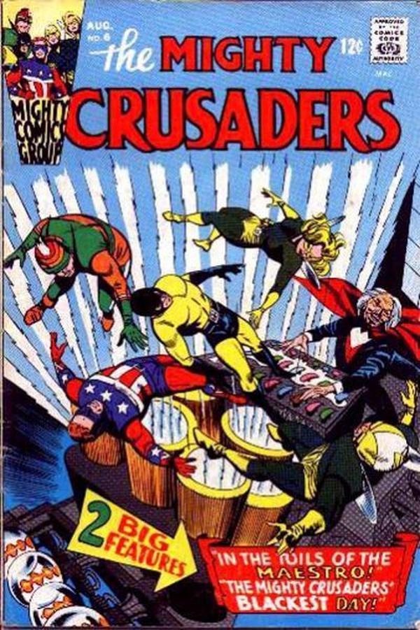 The Mighty Crusaders #6 cover