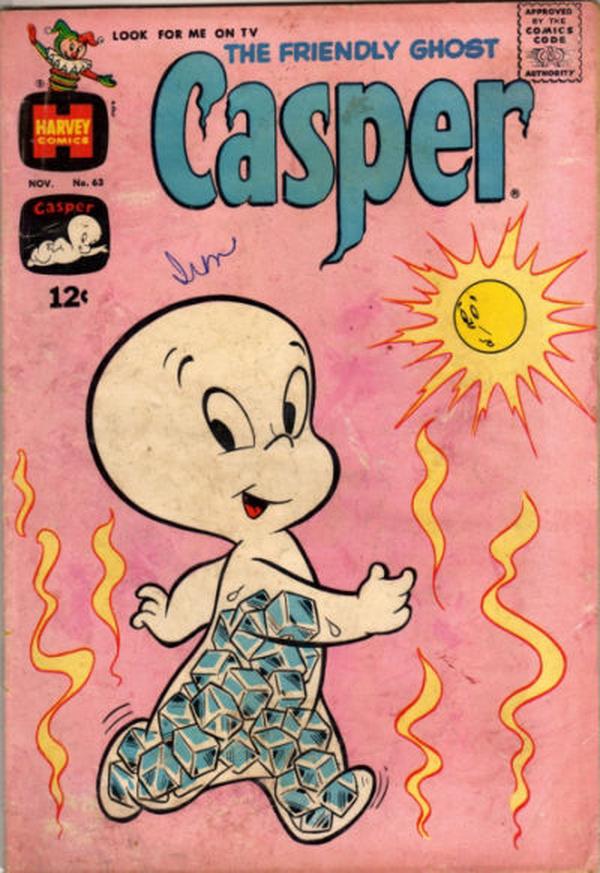 The Friendly Ghost, Casper #63 cover
