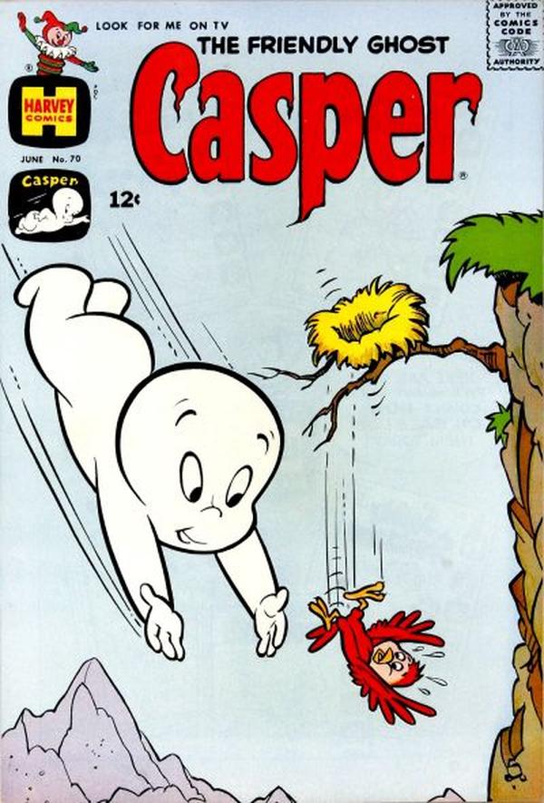 The Friendly Ghost, Casper #70 cover