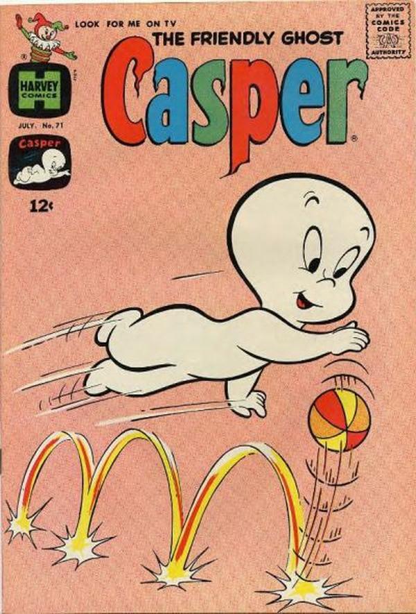 The Friendly Ghost, Casper #71 cover