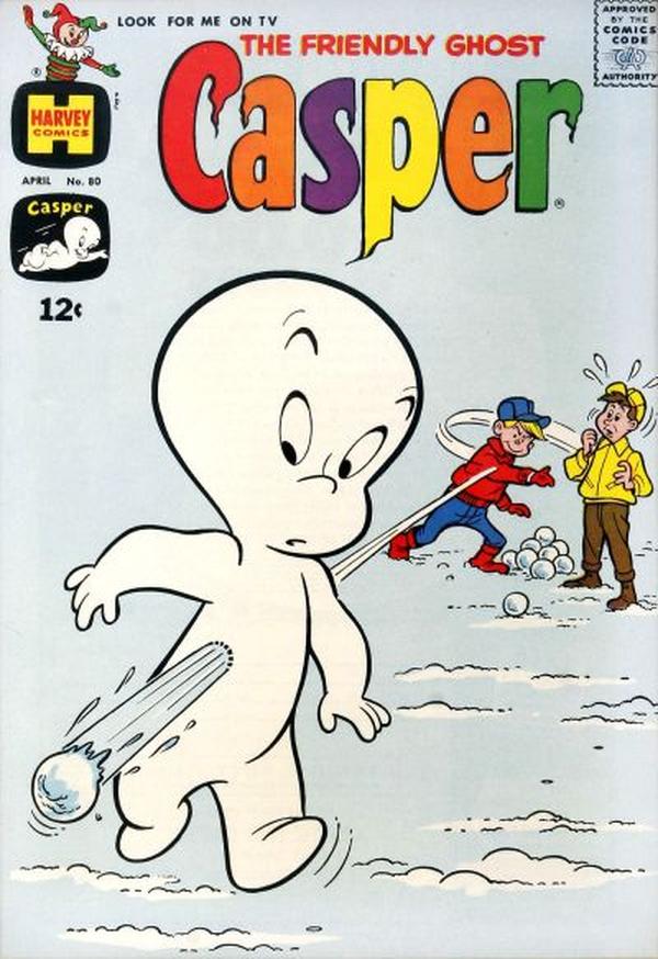 The Friendly Ghost, Casper #80 cover