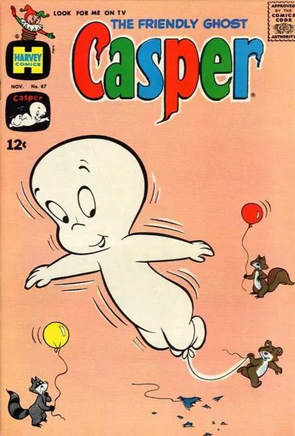 The Friendly Ghost, Casper #87 cover