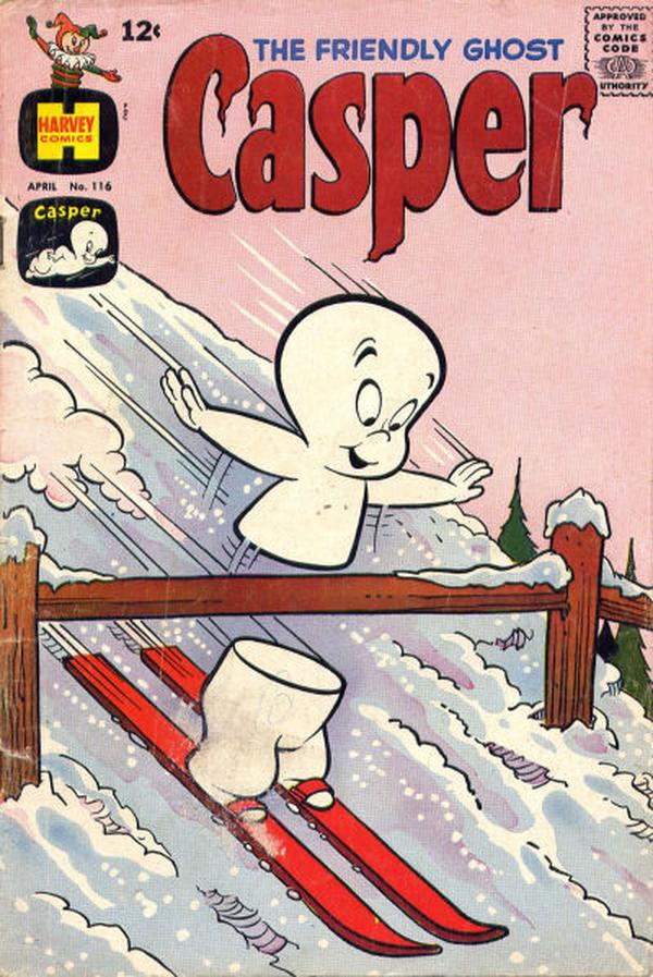 The Friendly Ghost, Casper #116 cover