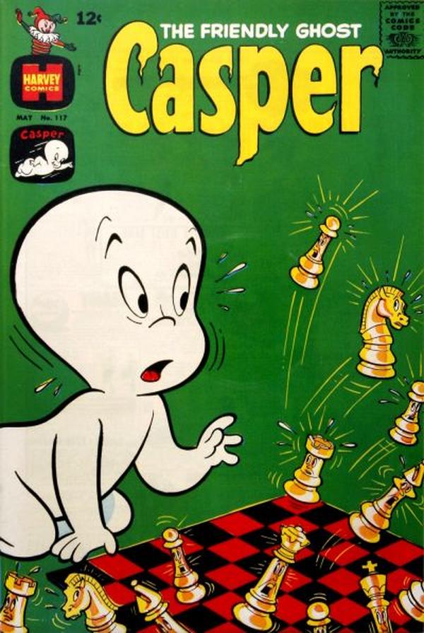 The Friendly Ghost, Casper #117 cover