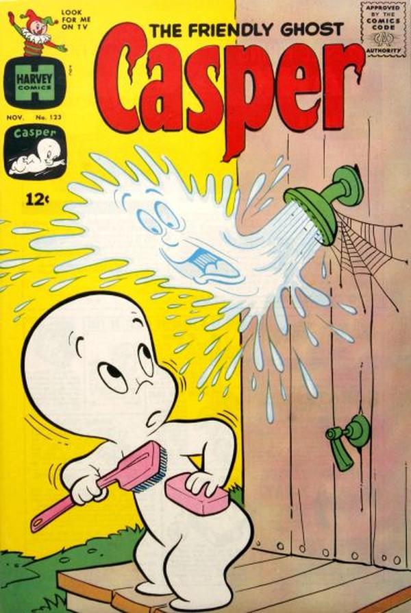 The Friendly Ghost, Casper #123 cover